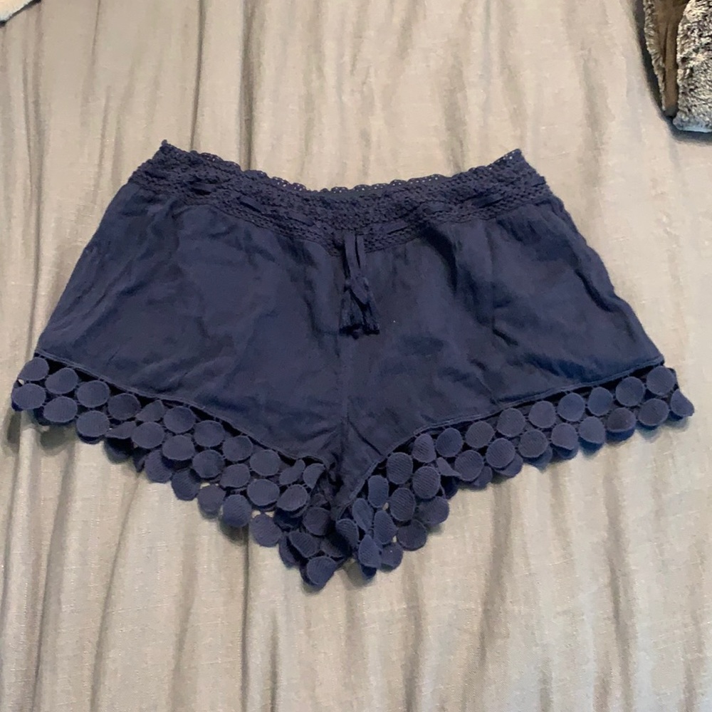 Aerie Navy Shorts